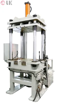 Hydraulische Trimmpresse von Lk Machinery für Gussprodukte aus Aluminiumlegierung