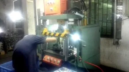 Automatische Druckgussteile-Trimmmaschine, 4-polige hydraulische Presse