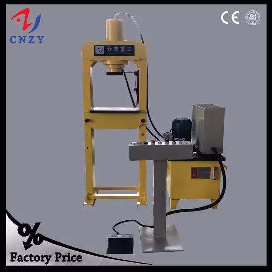80t hydraulische H-Portalrahmen-Pressmaschine/kleiner Pressstempel für Heimpressmaschine