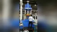 Edelstahl-Tablett 200 Tonnen ziehende hydraulische Presse